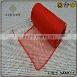 Wholesale Decorative Transparent Cut Felt Organza Fabric Ribbon thumbnail-1