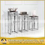Square Top Silver Metal Flower Stand thumbnail-1