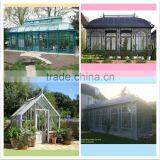 2017 New Design Trade Assurance Galvanized Steel Frame Garden Greenhouse / Glass Victorian Greenhouse for Sale thumbnail-4