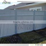 PVC semi privacy fencing