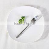 Stock Ceramic White Round Plate thumbnail-3