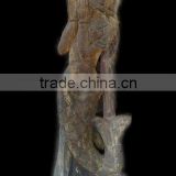 Archaize hand made wooden carving entertainment type mermaid,Antique wooden statues,Religious sculptures