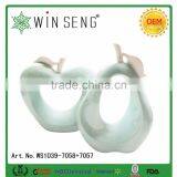 Apple Shape Ceramic Pottery Modern Decoration thumbnail-2