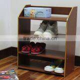 Simple Indoor Wooden Shoe Rack for Living Room Furniture thumbnail-1