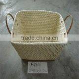 Linyi County Lucky Weave Crafts Dried Corn Husks Knitting Gift Basket thumbnail-4