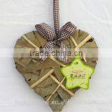 Wholesale Wicker Hearts With Rebbon thumbnail-2