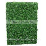 LXY072019 Christmas Decoration Plastic Green Fence Artificial Boxwood Hedge thumbnail-1