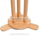 Solid Beech Wood Coat Rack Hall Tree Hat Purse Display Stand thumbnail-4