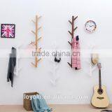 New Design Solid Beech Wood Wall Amounted Coat Rack Tree Shape thumbnail-3