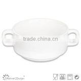 Custom Ceramic Soup Mugs With Two Handles thumbnail-1