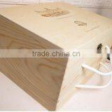 2016 Wholesale High Quality Customized 6 Bottle Wooden Wine Gift Box thumbnail-2