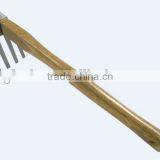 1115 Stainless Single-handed 4-prong Rake thumbnail-1