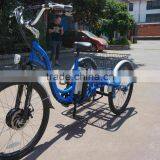 Danish Three Wheel Pedal Assisted Cargo Electric Bike for Sale thumbnail-1