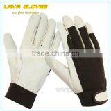 Professional Goatskin Leather Mechanic Work Glove for Industry Working thumbnail-4