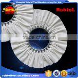 16" Cotton Cloth Buffing Wheel Airway Grinding Polishing Abrasive Fabric Disc Sisal Pad Stitched Biased Felt thumbnail-1