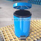 Blue Color 410# Stainless Steel Dustbin/trashcan With Good Quality thumbnail-2