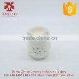 Birthday Gift Fine Ceramic Pillar Decorative Candlestick Holder, Round Wise Owl Base