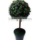 60CM Christmas Holly Ball Tree thumbnail-1