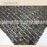 24*40Hot Fix Plate Ab Color Crystal Aluminum Rhinestone Mesh thumbnail-4
