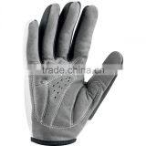 White and Grey Cycling Gloves thumbnail-2