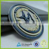 Factory Direct Supply Custom Silicone Badge Soft Rubber Logo Labels for Apparels