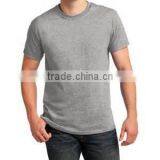 Wholesale 95% Cotton 5% Elastic O Neck Mens Tee Manufacturer White Shirts Blank T-shirt thumbnail-3