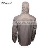 100% Nylon Men Breathable Thin and Light Ourdoor Hoodies Jacket thumbnail-2