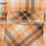 Stock Windproof Collar Plaids Men Polar Fleece Vest thumbnail-4