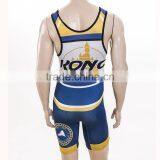 Specialized Custom Sublimation Printing Cheap Wrestling Singlets for Sale thumbnail-2