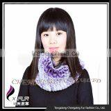 CX-B-76F 2016 Fashion Scarf Rex Rabbit Fur Snood Knitted Poncho And Shawl thumbnail-6