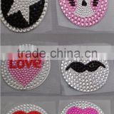 good quality craft gem stickers/removable stone wall sticker/Cartoon Sticker design