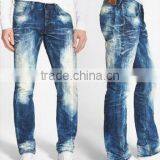 Biker Jeans Fashion Denim Trousers(LOTK110) thumbnail-1