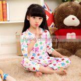 2017 Spring Children Korea Style Cotton Sleepwear Wholesale Cartoon Printing Kids Nightwear Summer thumbnail-3