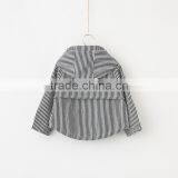 New 2017 Wholesale Hot Spring Boys and Girls Cotton Long Sleeves Striped Hooded Coats 2-7 Years thumbnail-3