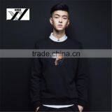 Custom High Quality Men Pullover Hoodies With Embroidery Logo Wholesale thumbnail-1