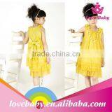 Trendy Baby Dress/Sleeveless Striped Flower Dress/baby Dress Cutting LBE4092300 thumbnail-3