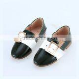 S17015A Retro Style Children Flat Casual Leather Shoes thumbnail-4