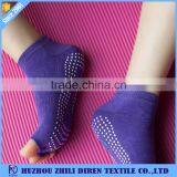 High Elasticity Custom Non Slip Toeless/Toe Yoga Socks for Women thumbnail-4