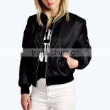 Ma-1 Flight Pilot Air Force Bomber Jacket for Women thumbnail-3