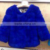 Short Paragraph Round Neck Seven Sleeves Fur Coat Autumn and Winter Women Fashion Warm Wholesale Custom thumbnail-6