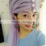 Comfortable With Extra Long Adjustable Ties Islamic Gift Fashion Muslim Headscarf thumbnail-5