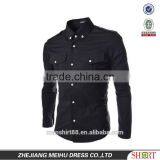 Button Down Uniform Multiple Color Men Shirts thumbnail-4