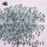 AAA Grade Hot Fix Chinese Rhinestone Ss10 Aquamarine Color Crystals for Transfers thumbnail-1