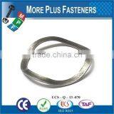 Made in Taiwan Bearing Carbon Steel Extension Tube Forend Wave Spring Washer thumbnail-1