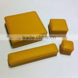 Yellow Leather Ring Jewelry Box thumbnail-3