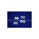 Wear Resistant White Aluminum Oxide / AL2o3 Ceramic Ring For Textile / Aeronautic