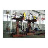 Red Gantry Welding H-Beam Production Line , 200mm to 1800mm Web Height