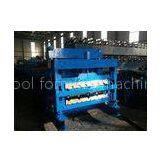 Glazed Tile Metal Corrugated Roll Forming Machine With 13 Roller Stations