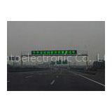 P25 4R2G Programable Led Sign , Outdoor Electronic Display Boards For Highway Three Lane