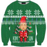 Green Figure Christmas Unisex 3D Printed Sweatshirts/blue na Plus Size 3d Fashioable Christmas Printed Hoodies Without Hood